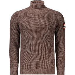 Brown Wool Turtleneck