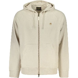 Beige Cotton Sweatshirt