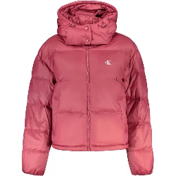 Red Nylon Shell Jacket