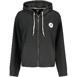 Black Cotton Sweatshirt