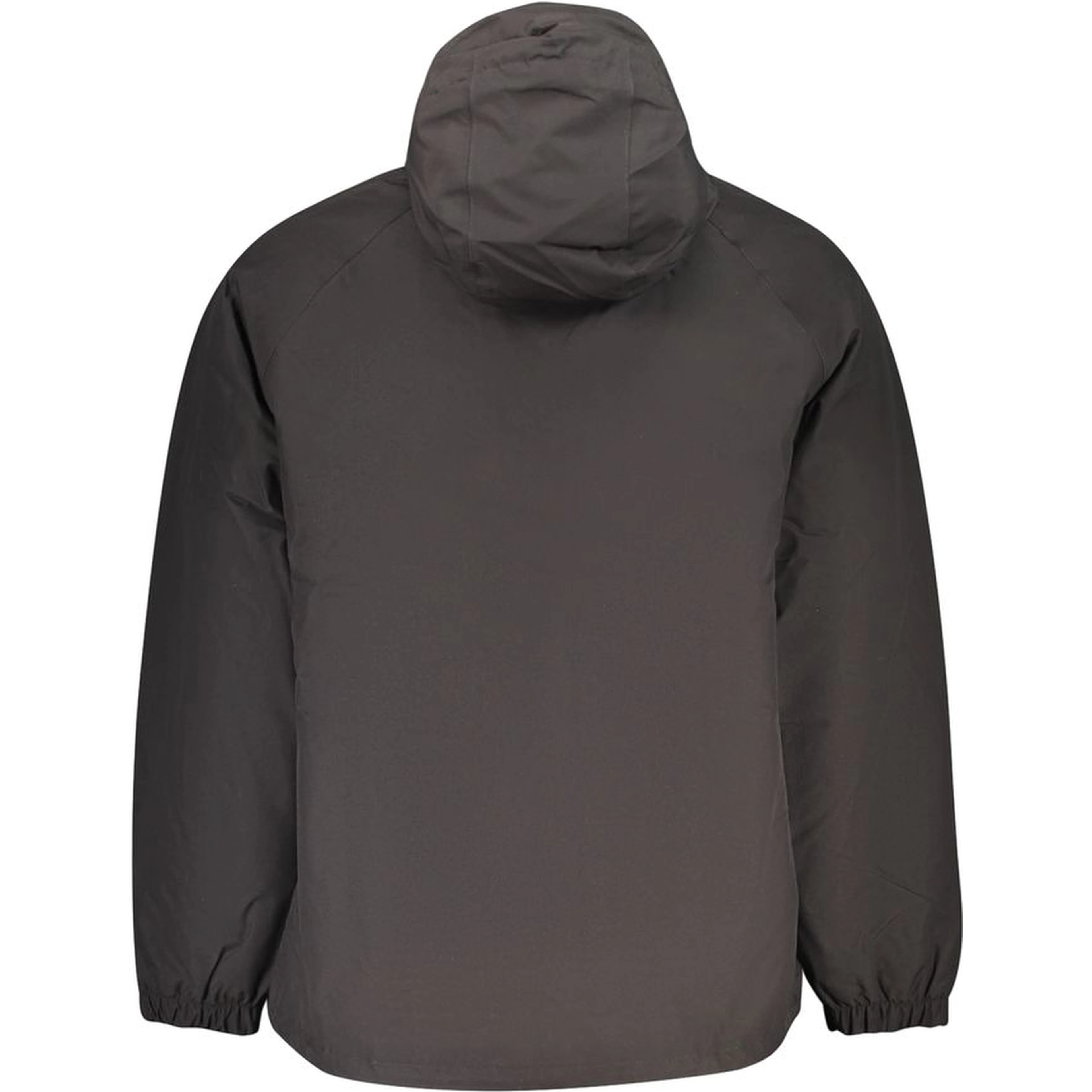 Black Polyester Shell Jacket