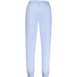 Blue Cotton Joggers (Workout Pants)