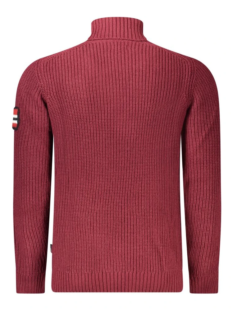 Red Wool Turtleneck alternative
