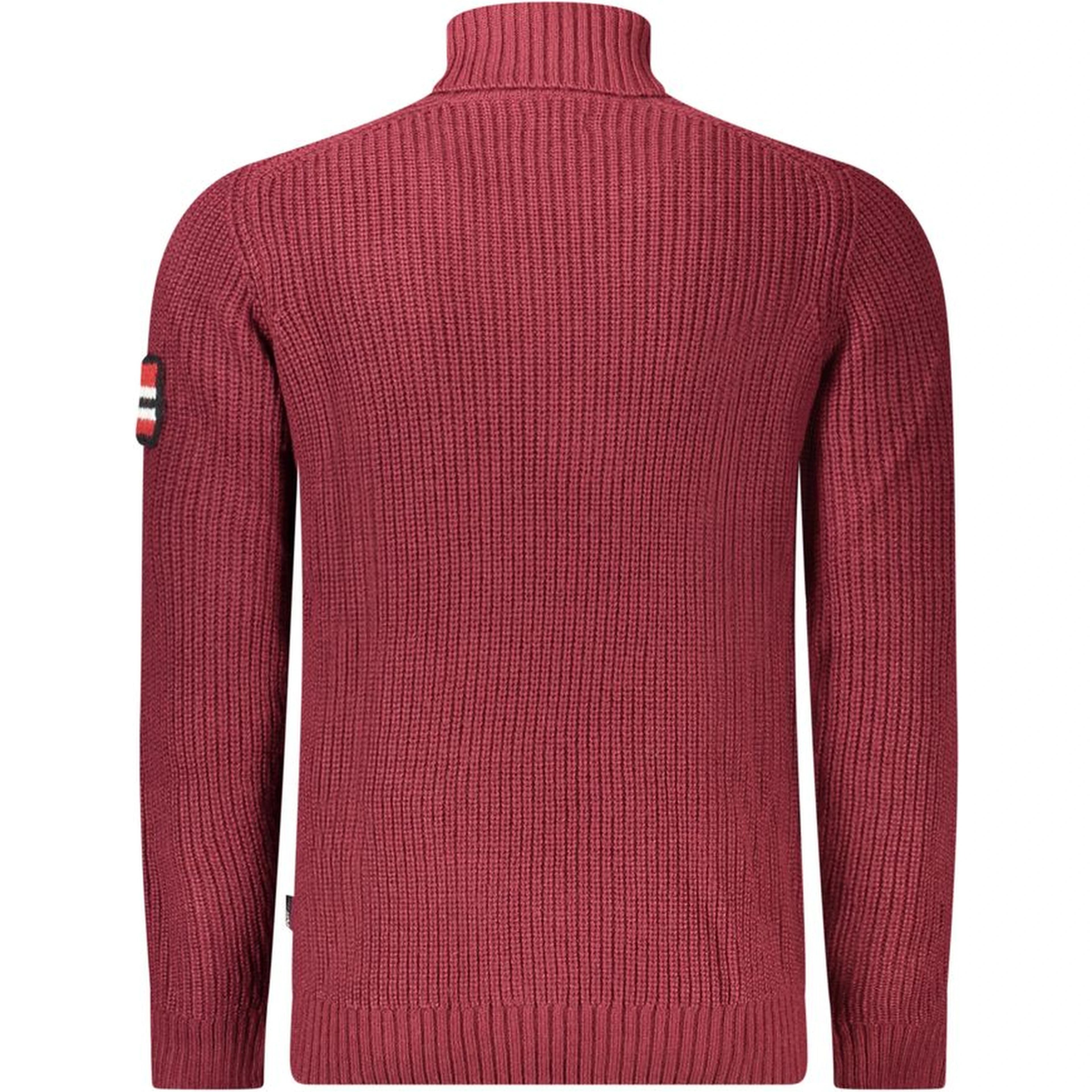 Red Wool Turtleneck