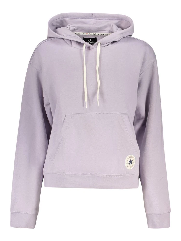 Purple Cotton Sweatshirt