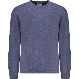 Blue Wool Sweatshirt