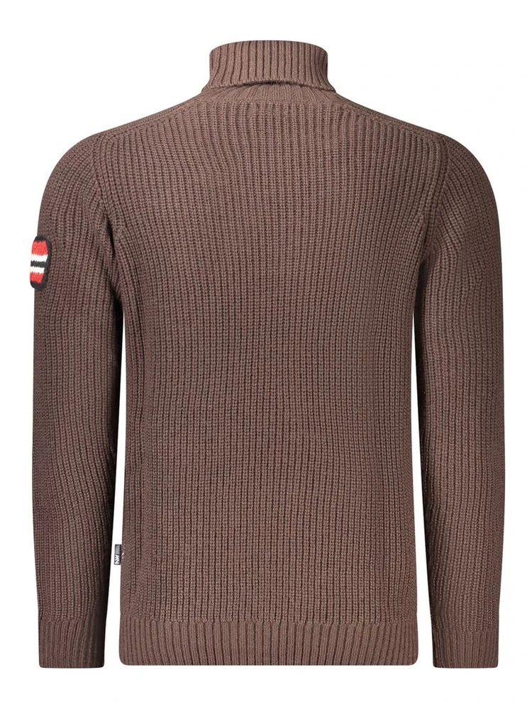 Brown Wool Turtleneck alternative