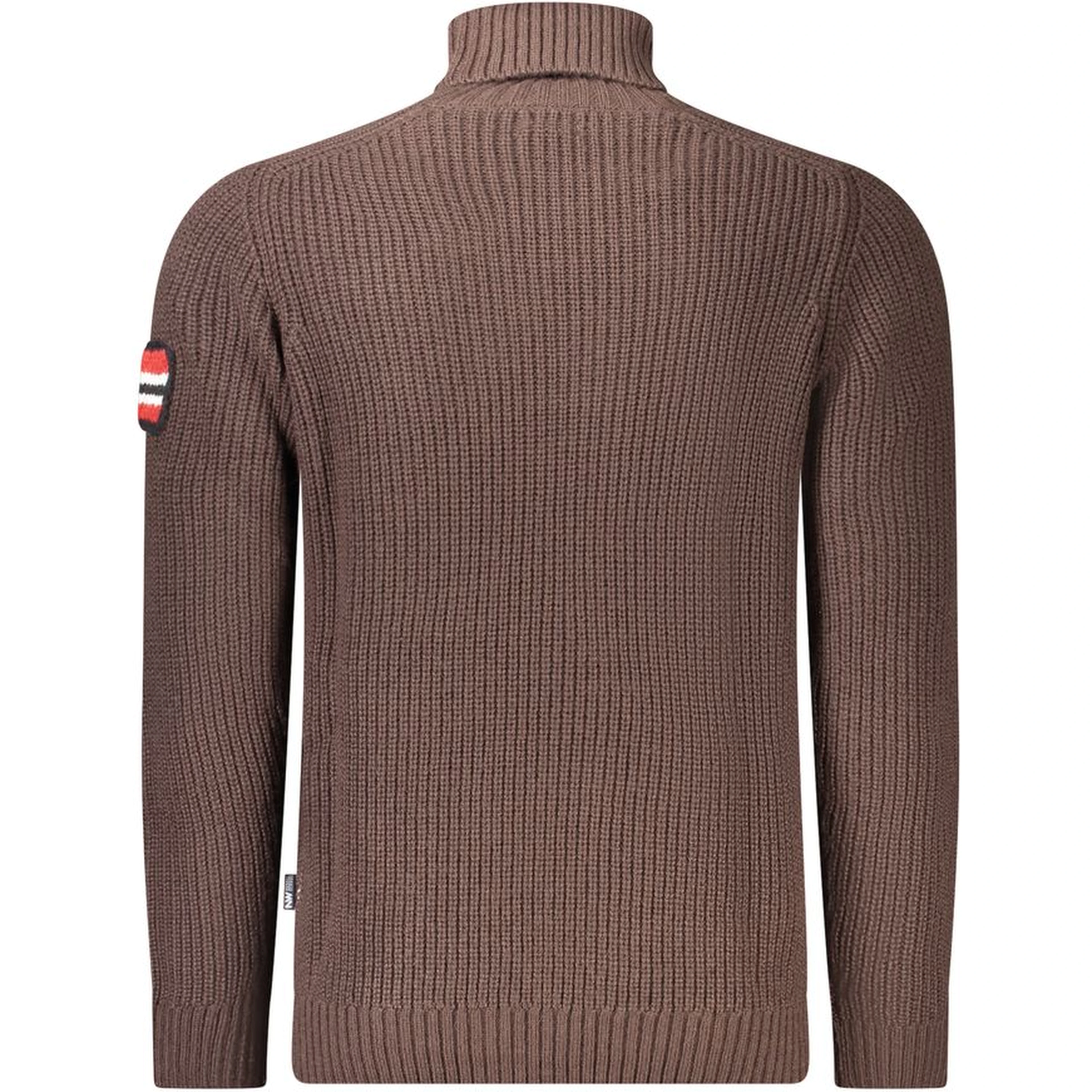 Brown Wool Turtleneck