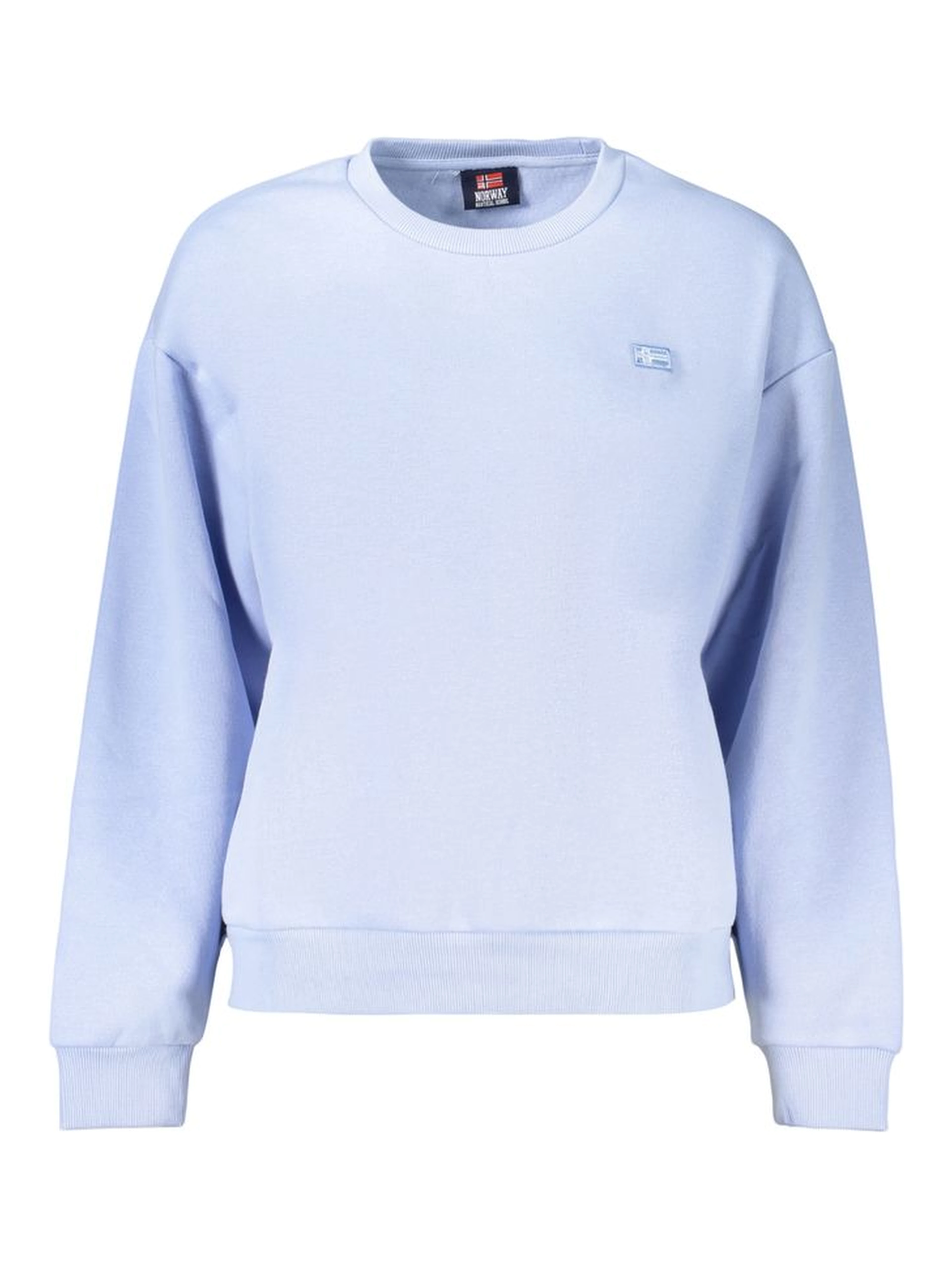 Blue Cotton Sweatshirt