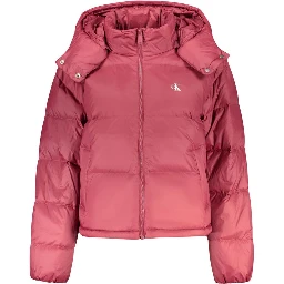 Red Nylon Shell Jacket