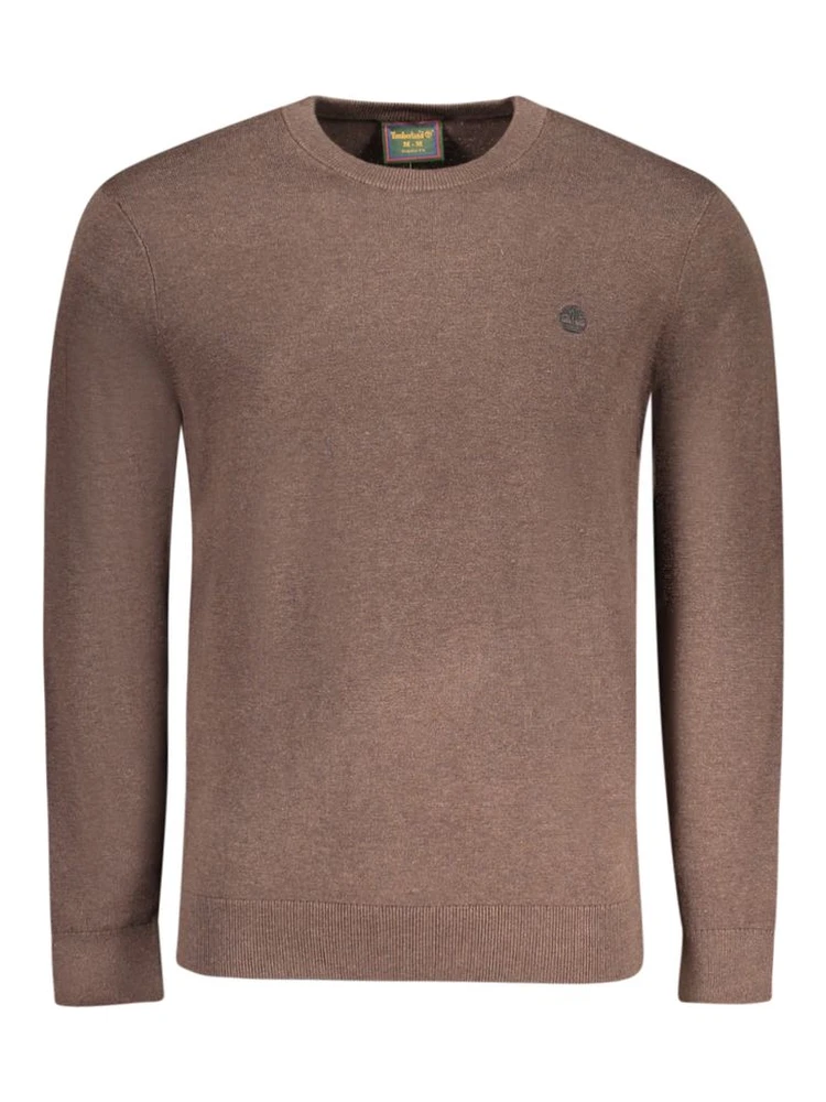 Brown Cotton Sweatshirt