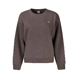 Brown Cotton Sweatshirt