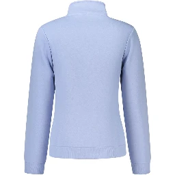 Blue Cotton Sweatshirt
