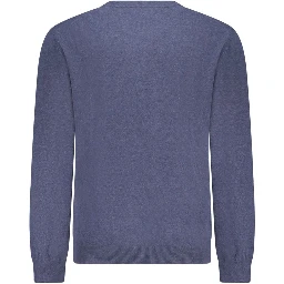 Blue Wool Sweatshirt