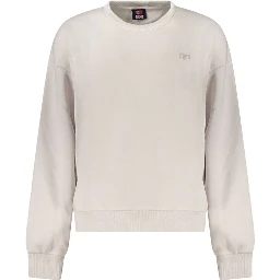 Gray Cotton Women's Sweatshirt