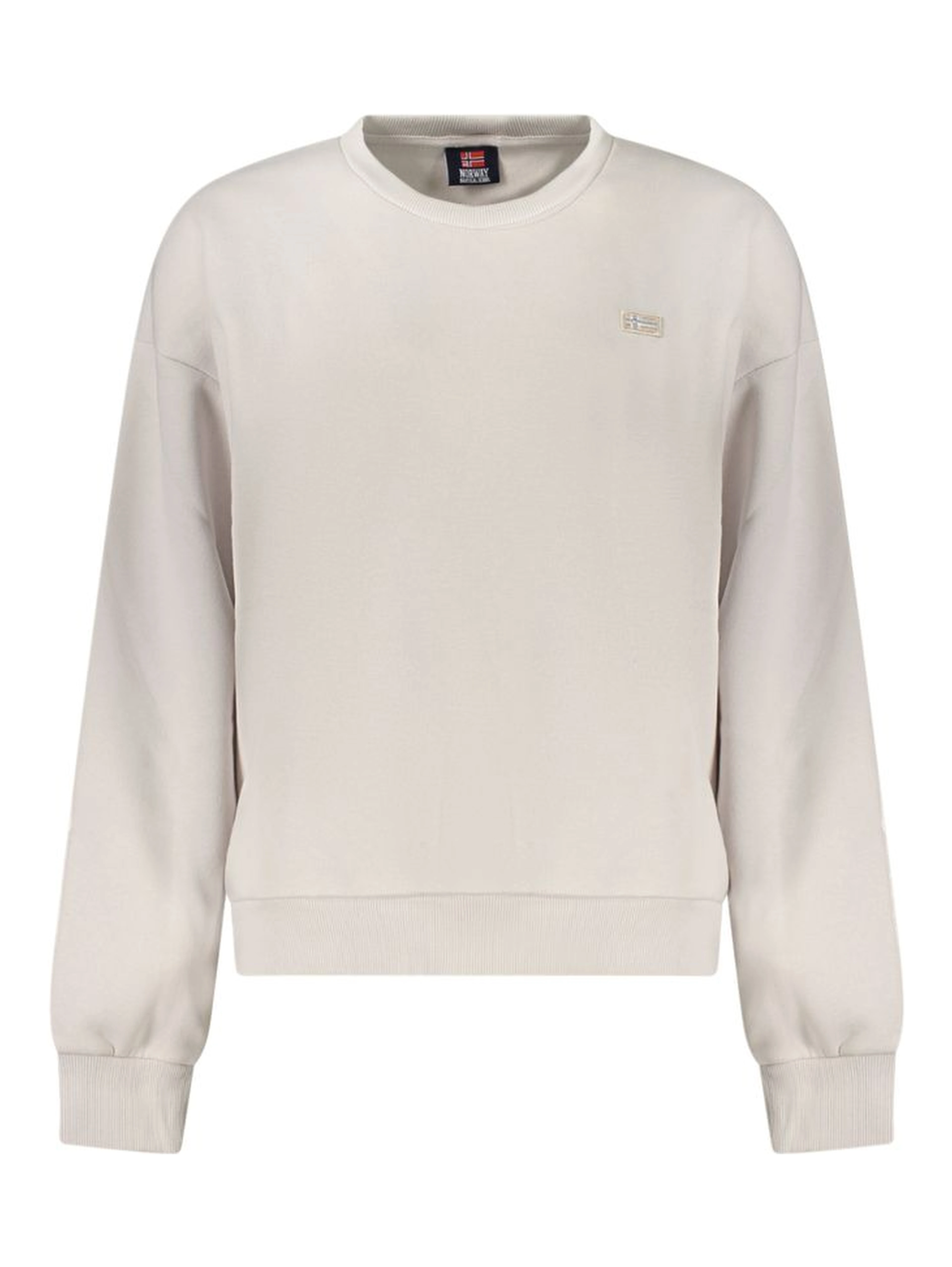Gray Cotton Women's Sweatshirt