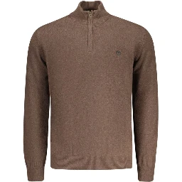 Brown Wool Men's Sweater