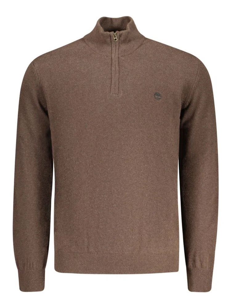 Brown Wool Men's Sweater