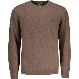 Brown Wool Men's Sweater