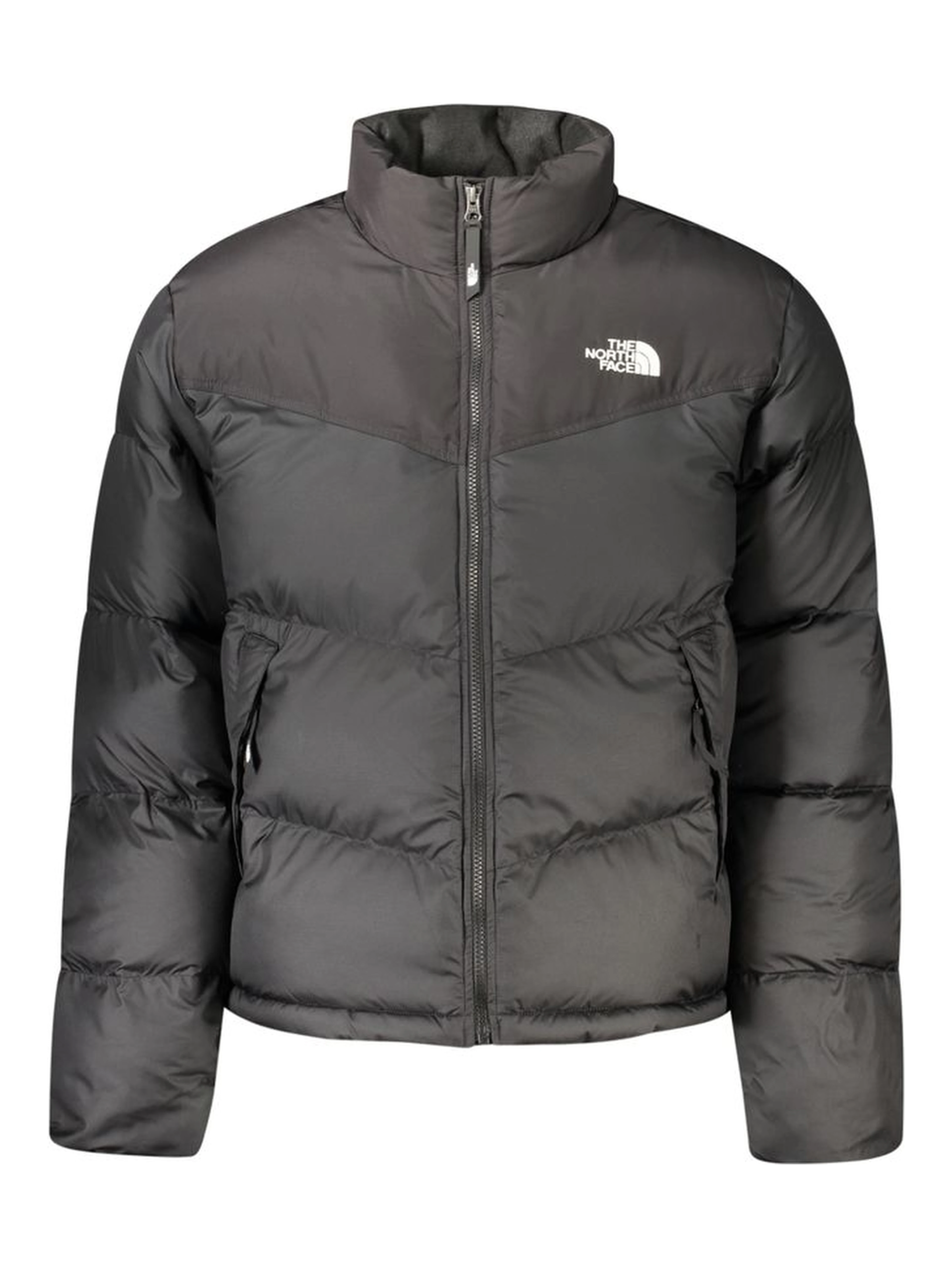 Black Polyester Men's Jacket