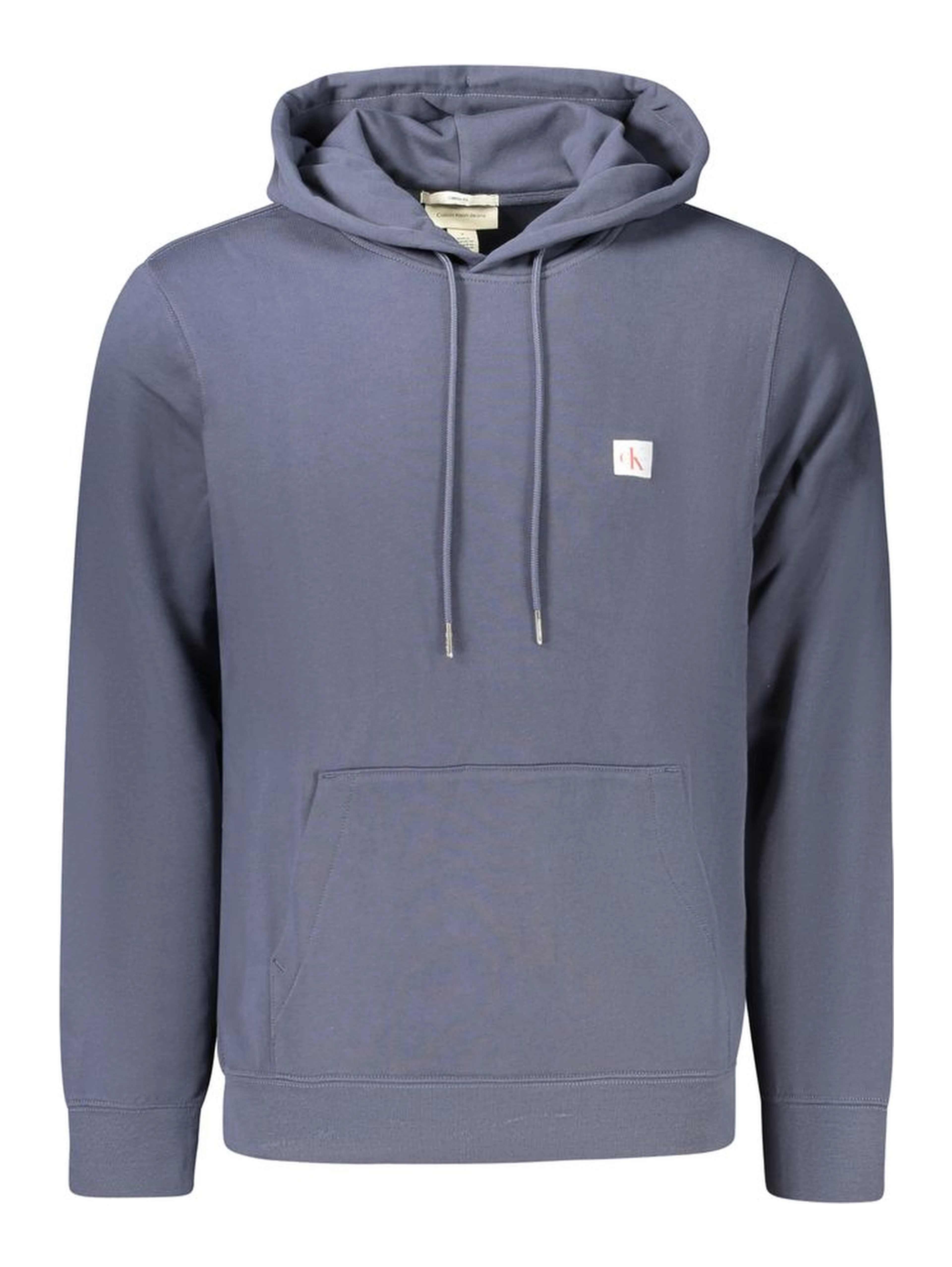 Blue Cotton Men's Hoodie