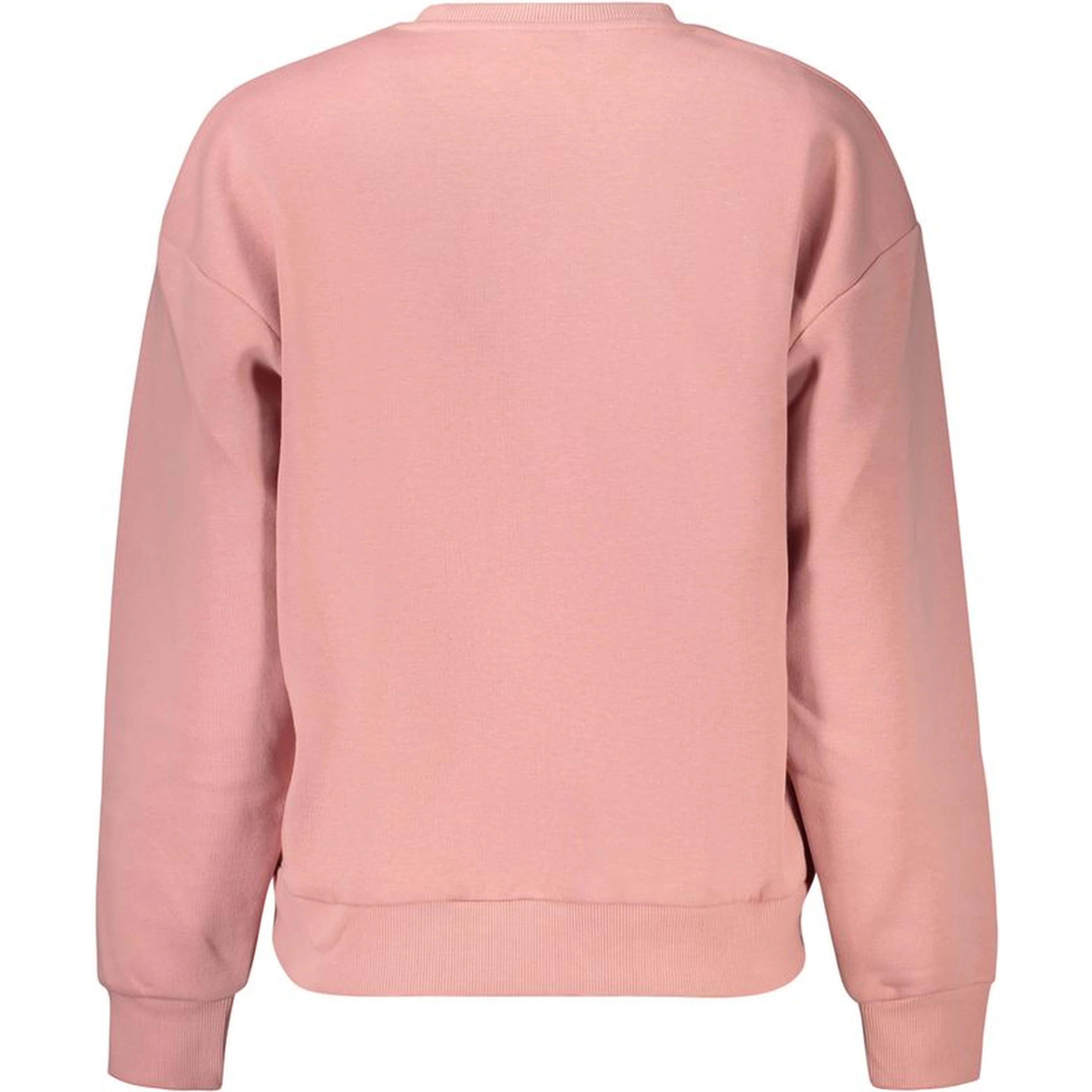 Pink Cotton Womens Sweatshirt