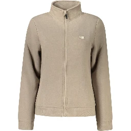Beige Cotton Women's Sweatshirt