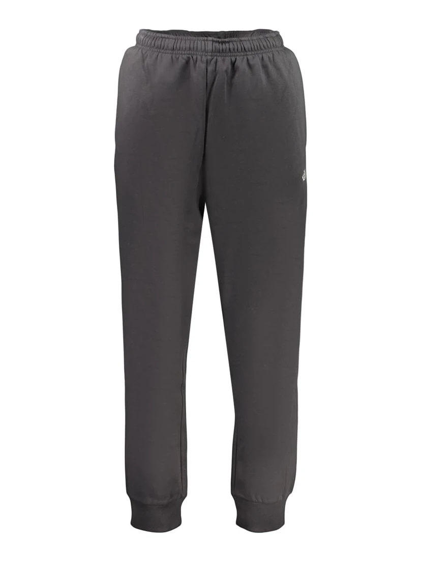 Black Cotton Men's Trouser