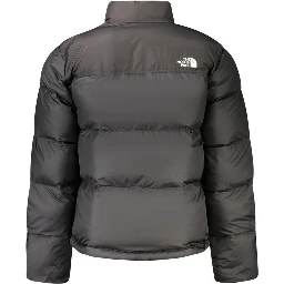 Black Polyester Men's Jacket