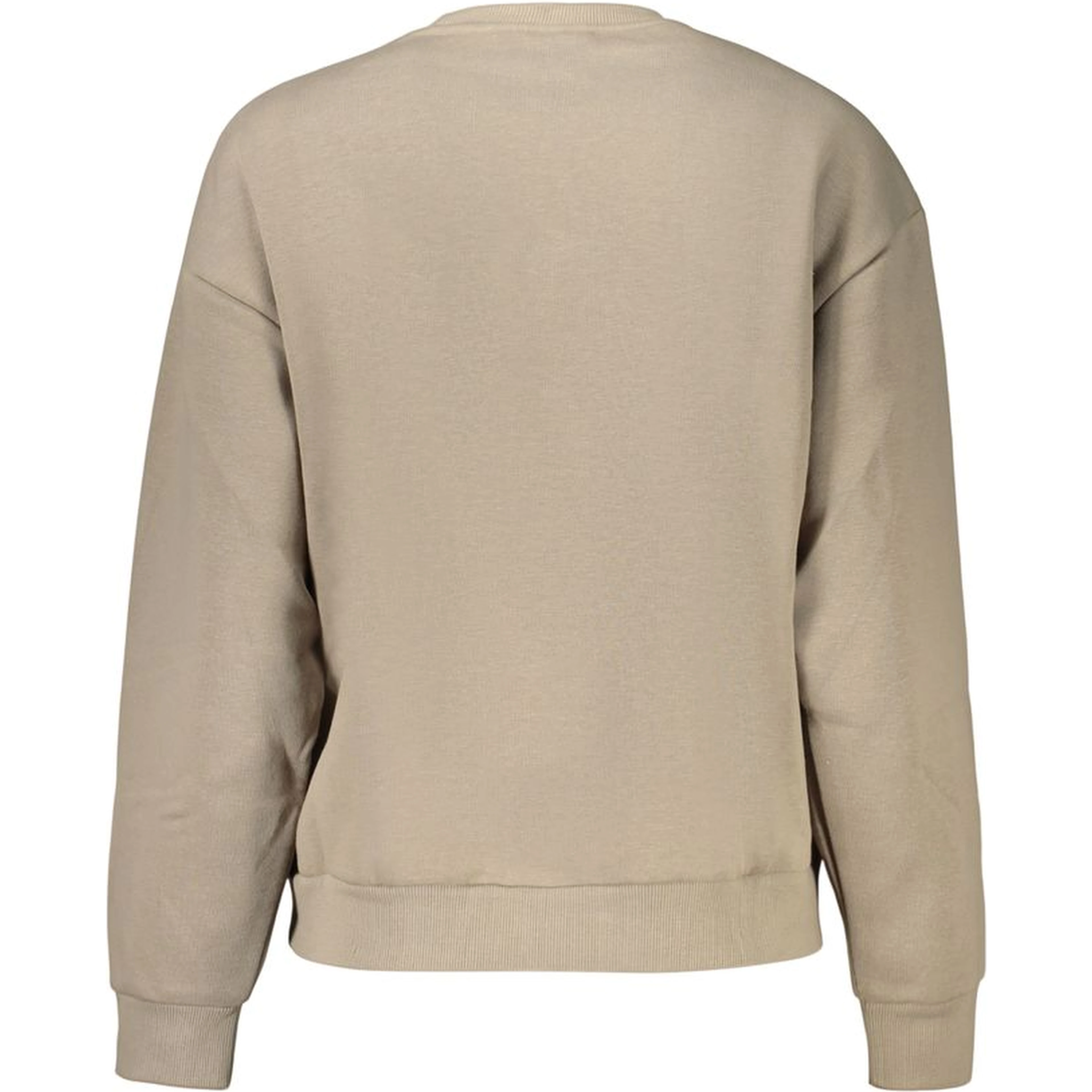 Beige Cotton Women's Sweatshirt