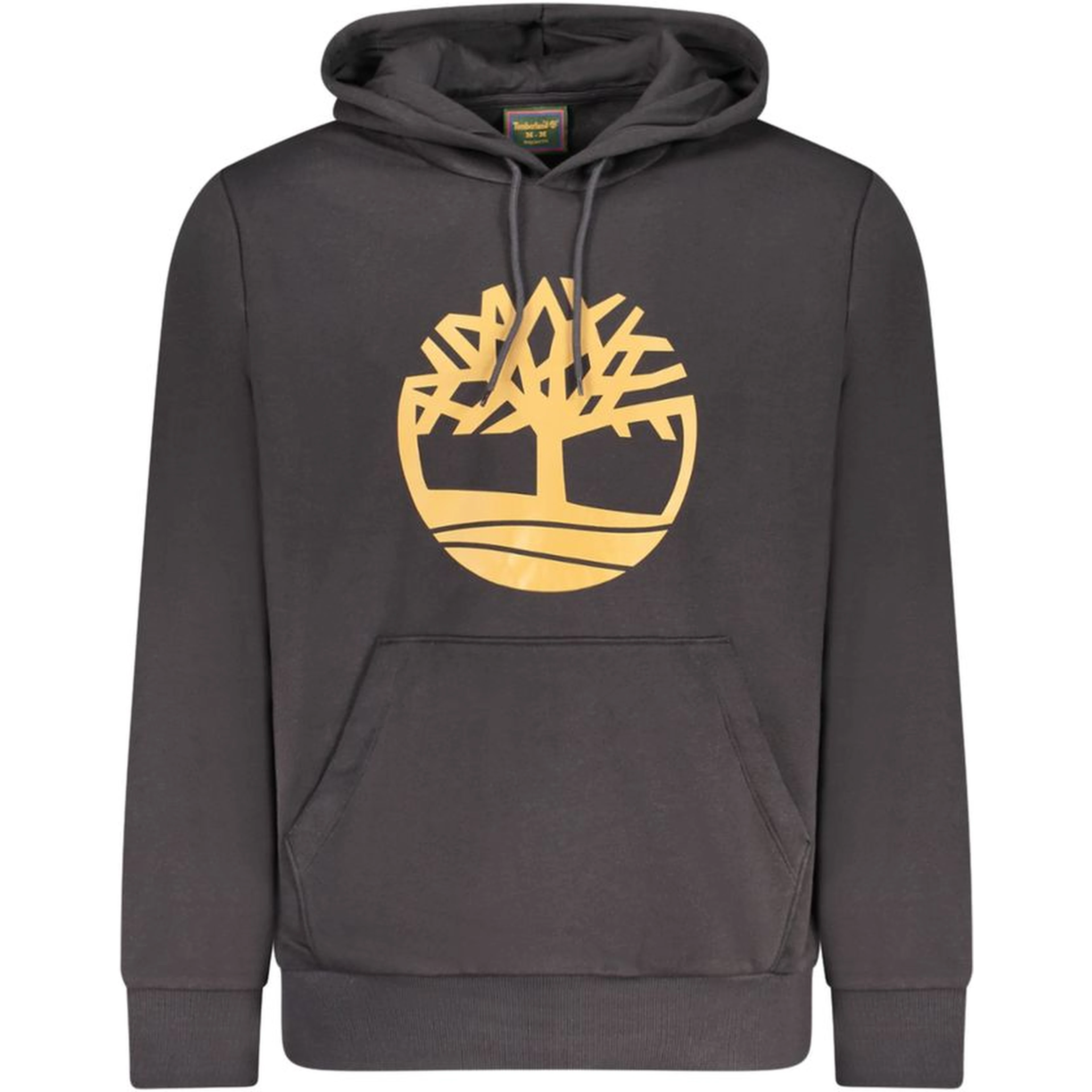Black Cotton Men's Sweatshirt