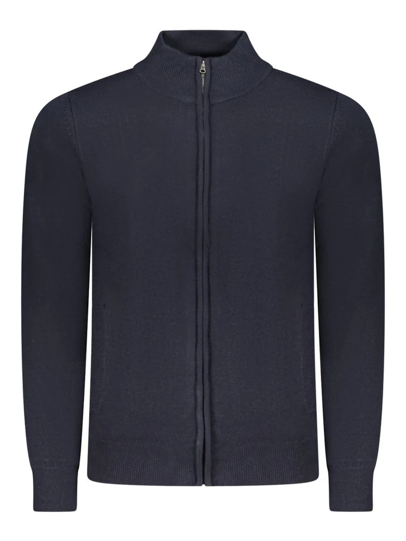 Blue Acrylic Men Sweater
