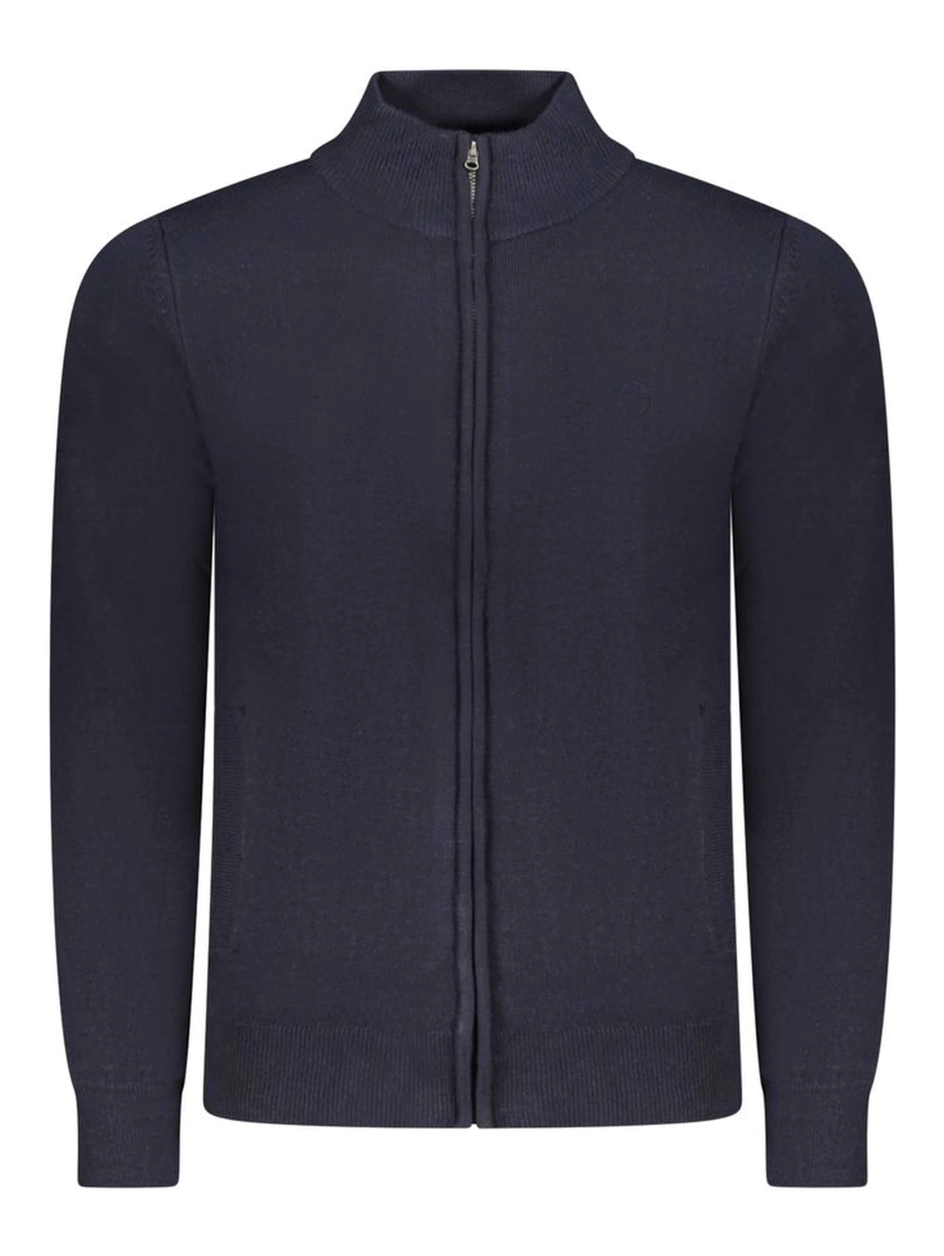 Blue Acrylic Men Sweater