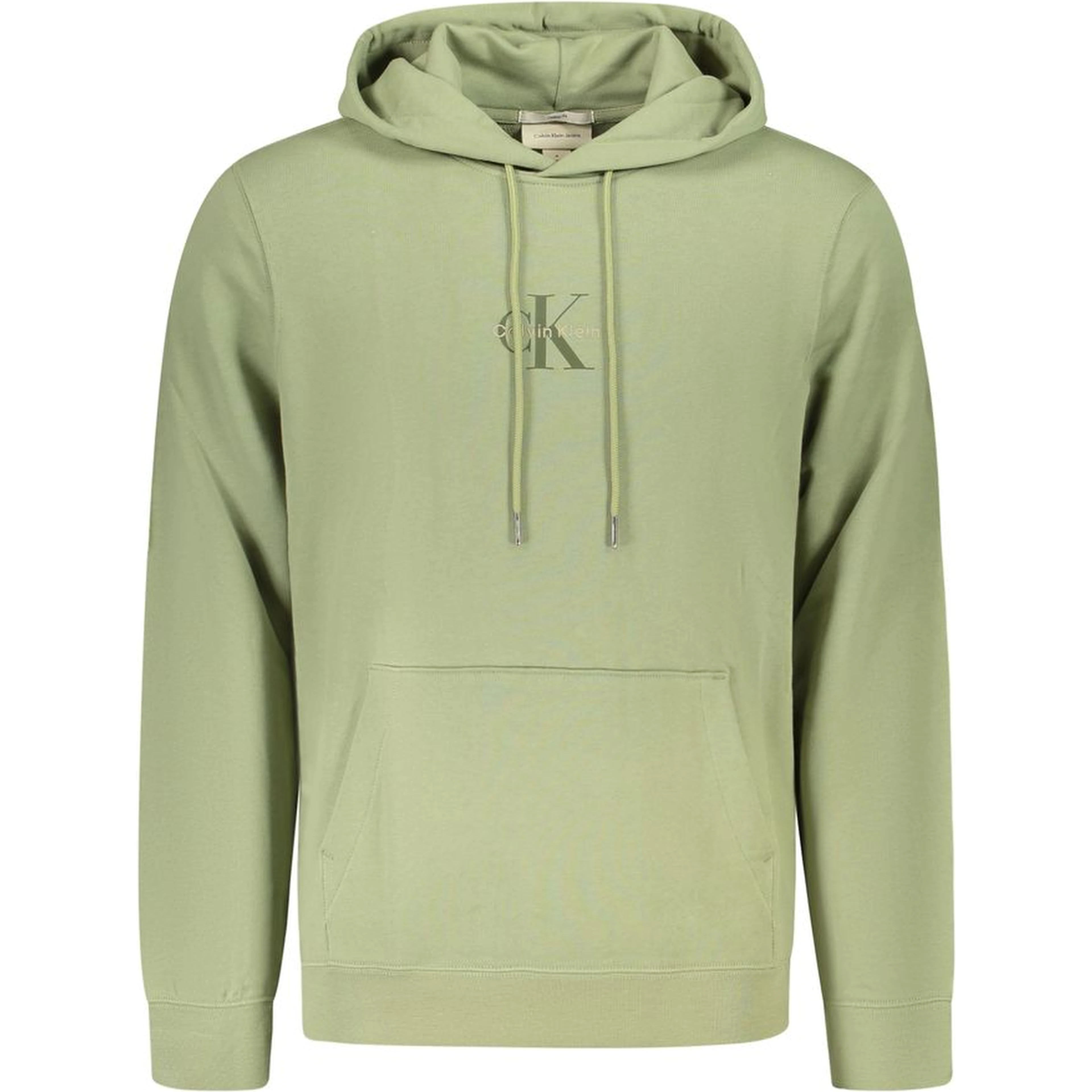 Green Cotton Men's Sweatshirt