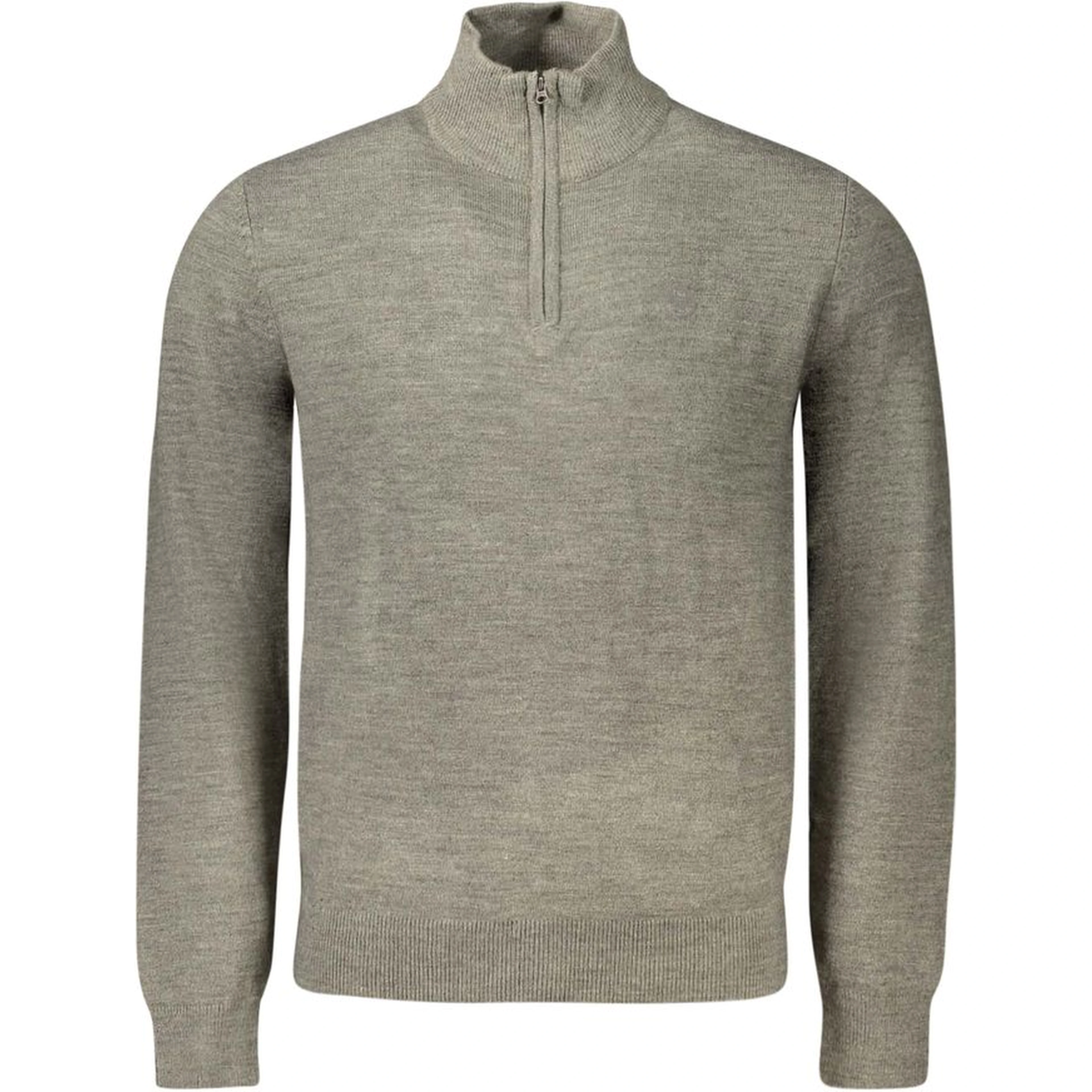 Gray Acrylic Men's Sweater