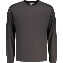 Black Cotton Men's T-Shirt