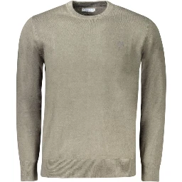 Grey Acrylic Men's Sweater