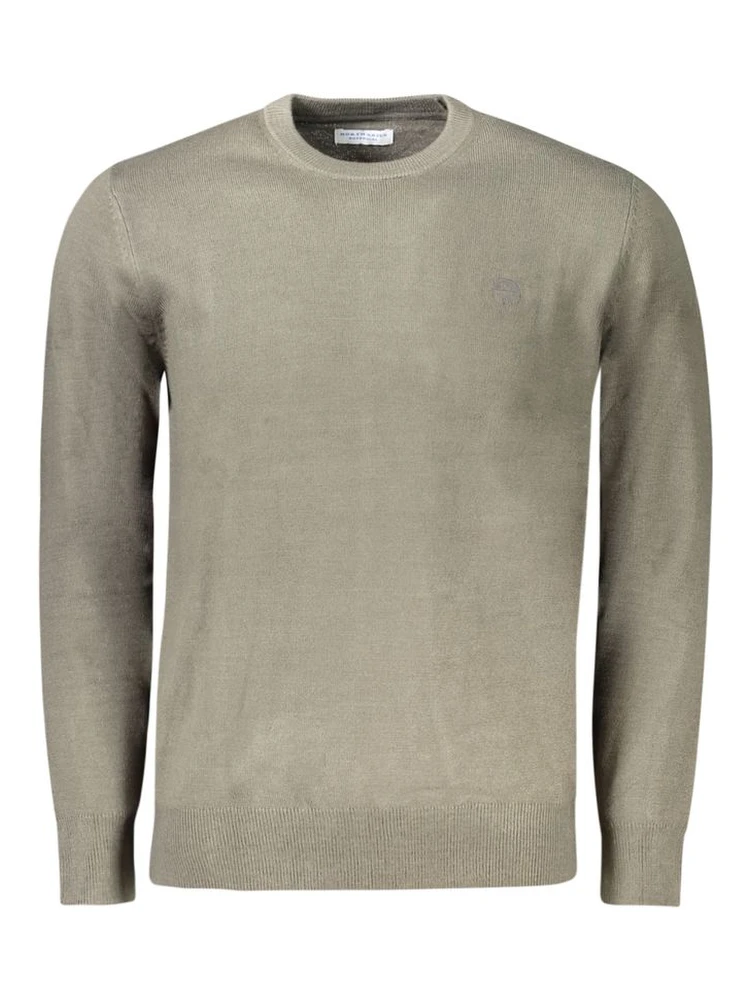 Grey Acrylic Men's Sweater