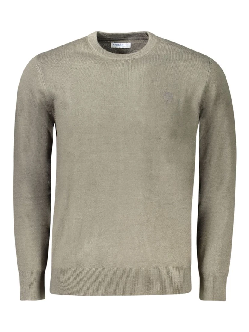 Grey Acrylic Men's Sweater