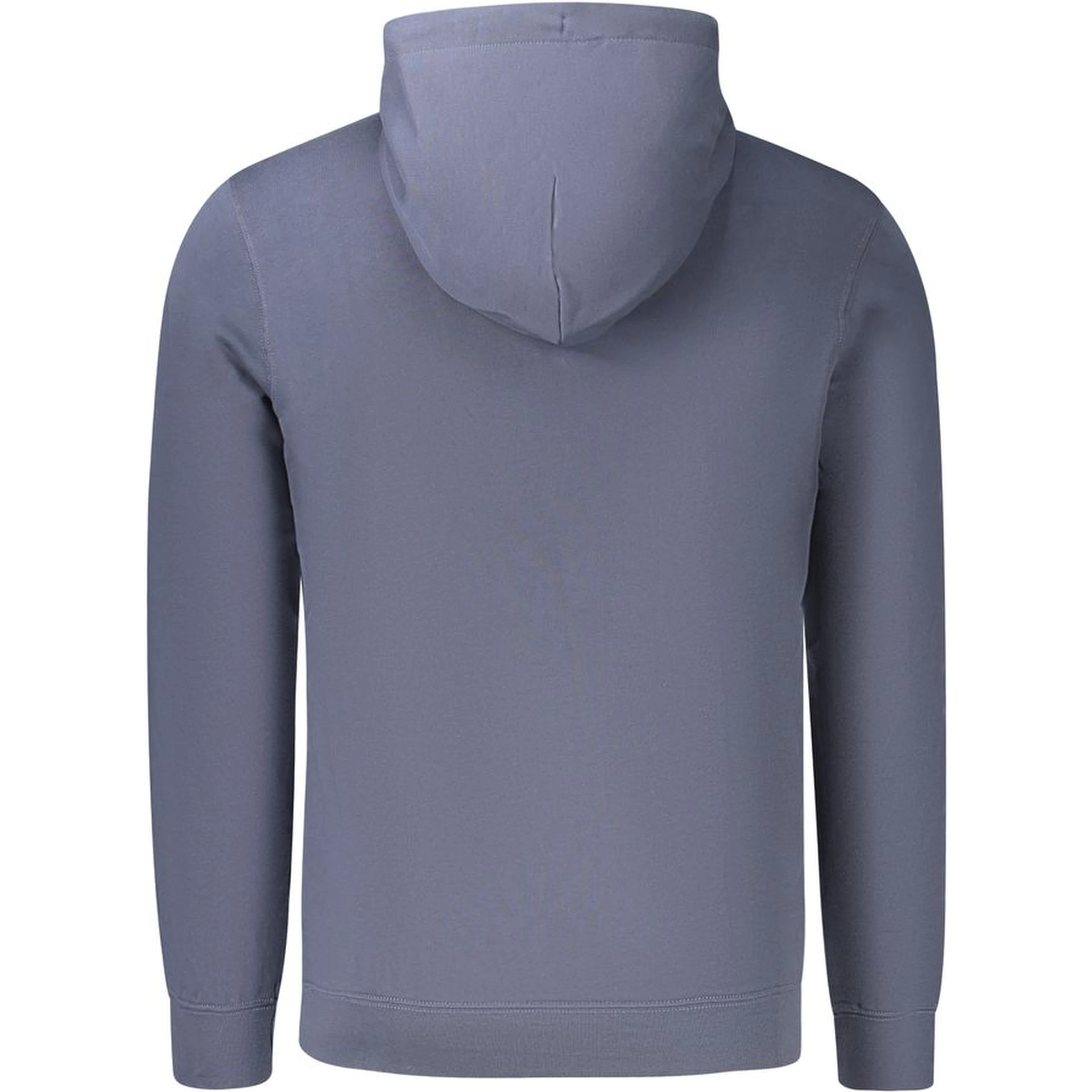 Blue Cotton Men's Hoodie