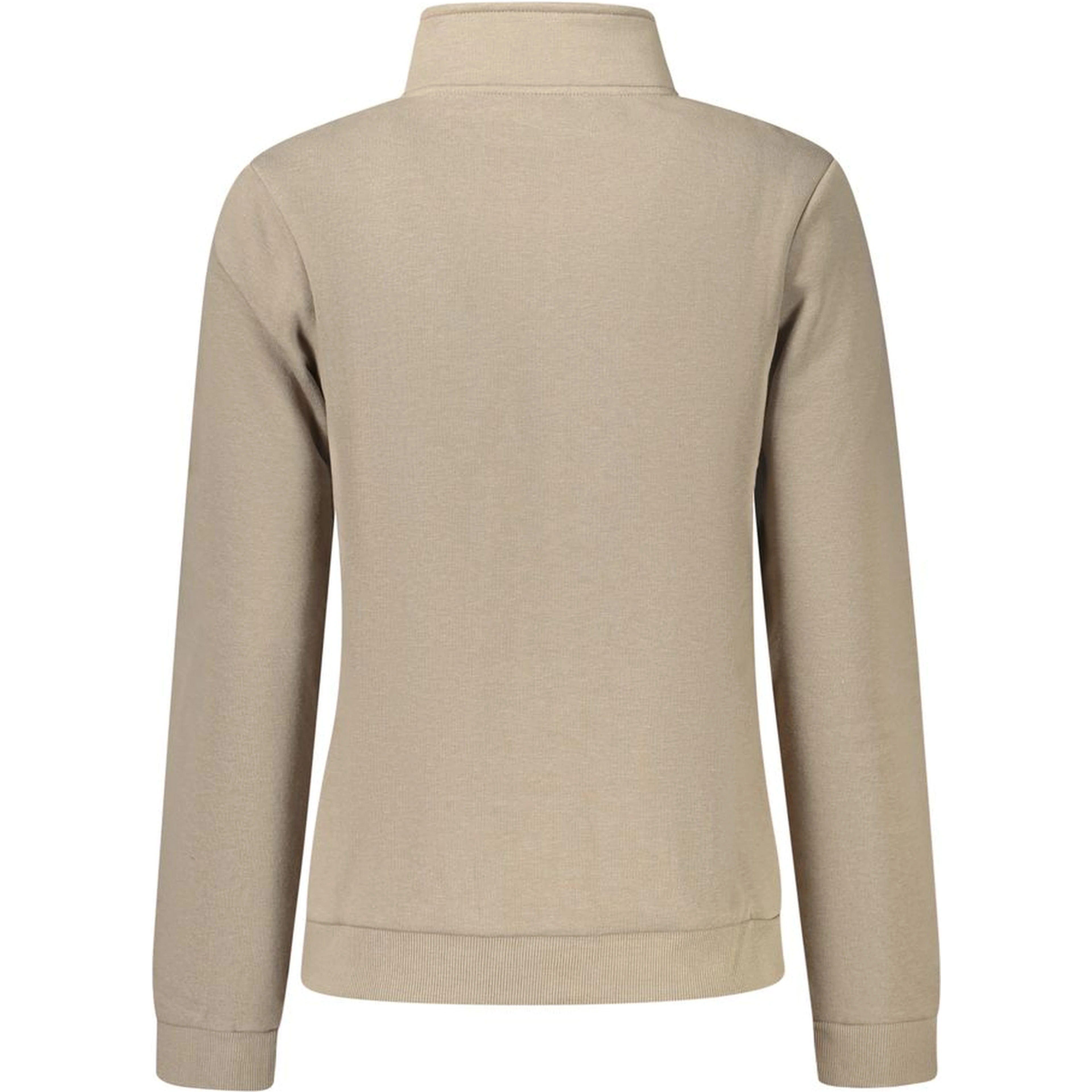 Beige Cotton Women's Sweatshirt