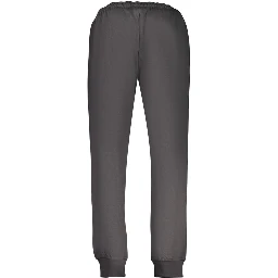 Black Cotton Men's Trouser