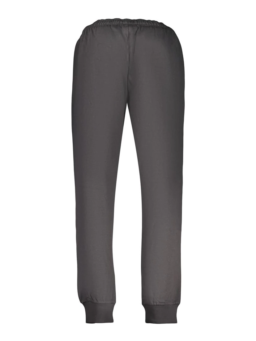 Black Cotton Men's Trouser