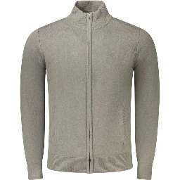 Gray Acrylic Mens Sweater