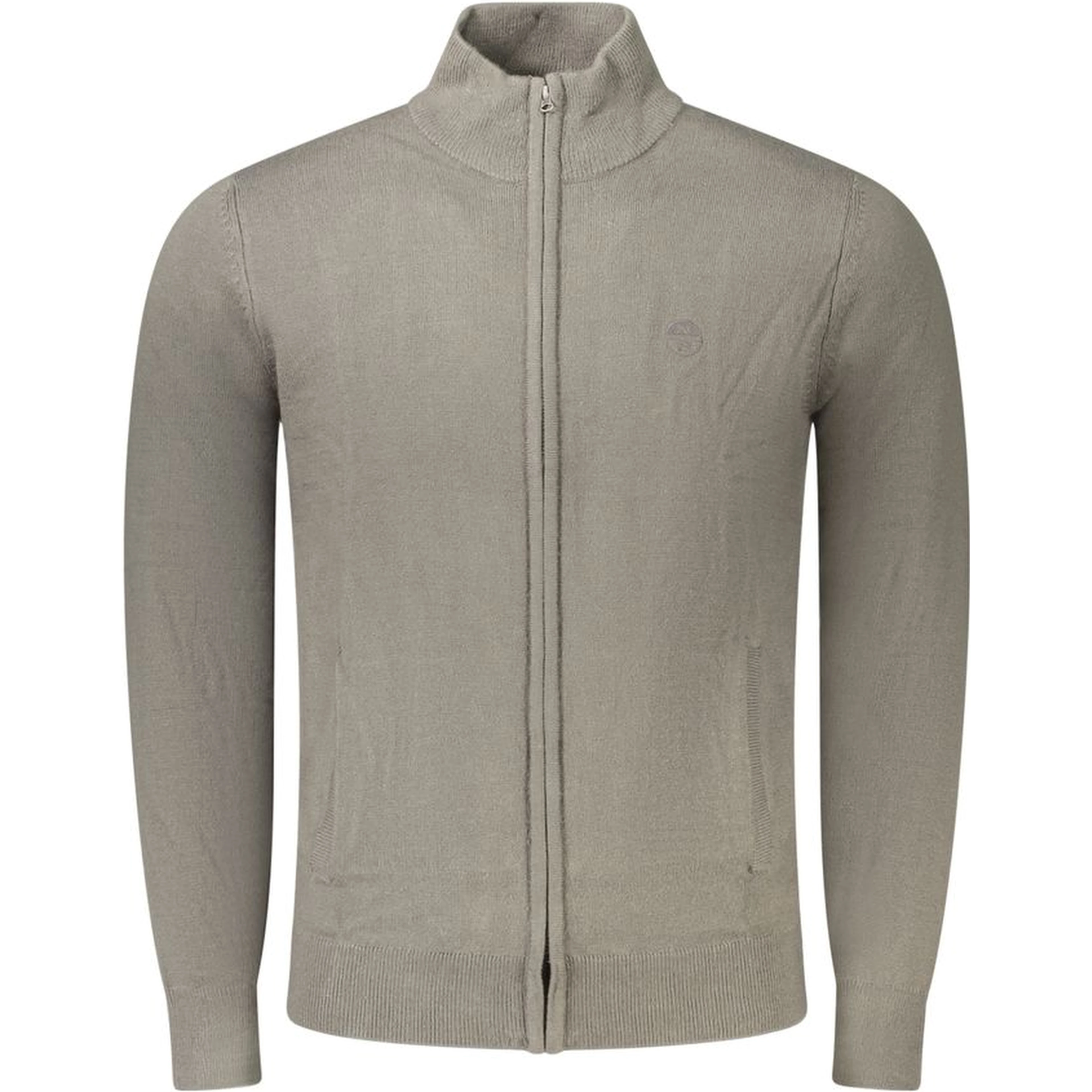 Gray Acrylic Mens Sweater