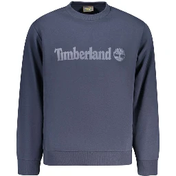 Blue Cotton Mens Sweatshirt
