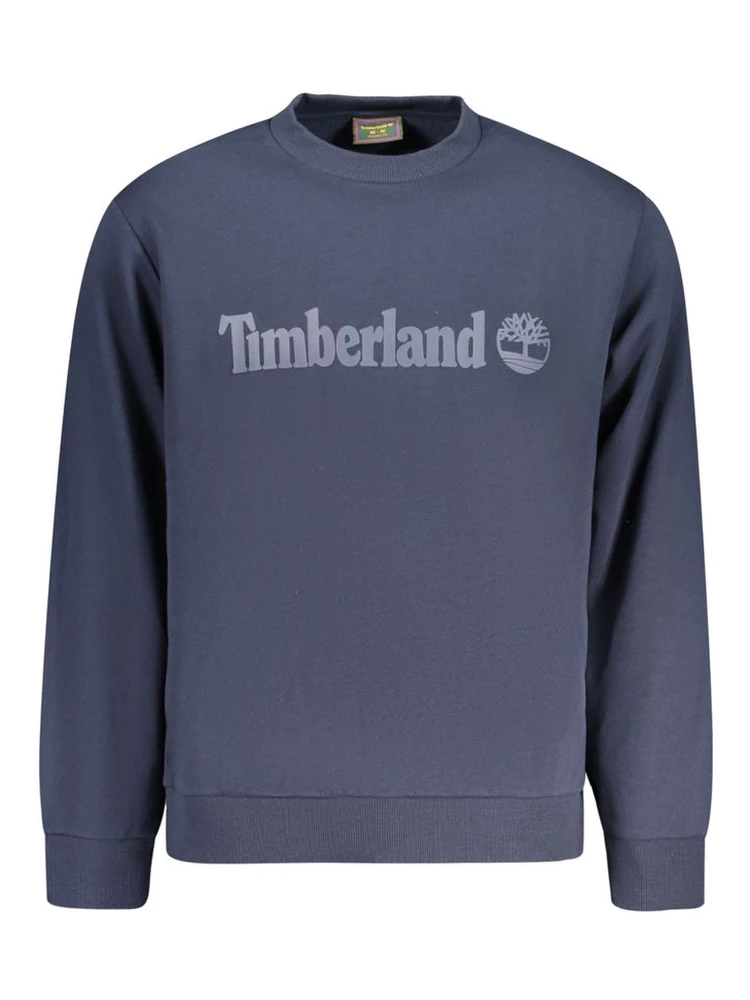 Blue Cotton Mens Sweatshirt