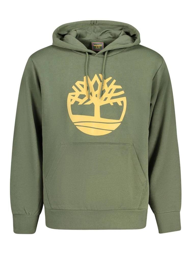 Green Cotton Men's Sweatshirt