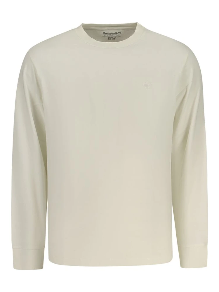 Beige Cotton Men's TShirt