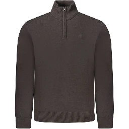 Black Acrylic Men's Sweater
